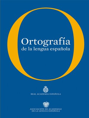 cover image of Ortografía de la lengua española
